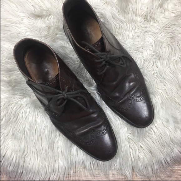Cole Haan | Brown Wingtip Oxford Dress Shoes main image 8